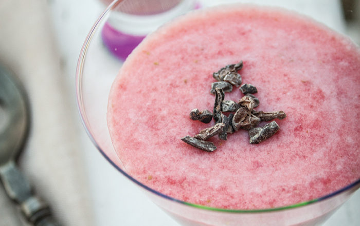 Strawberry Raw Foods Mousse