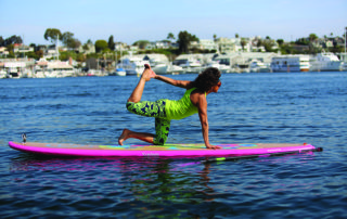 SUP Yoga - Finding Flow through SUP Flow, LA Yoga Magazine, July/August 2015