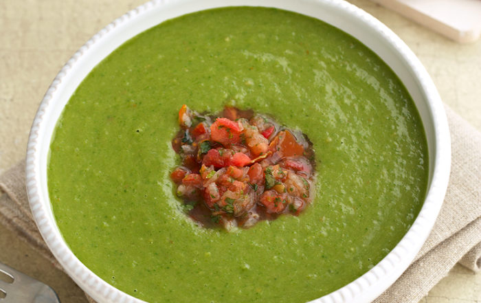 Green Garden Soup, Vegan Recipes, Aaron Ash, LA YOGA MAGAZINE, September 2015