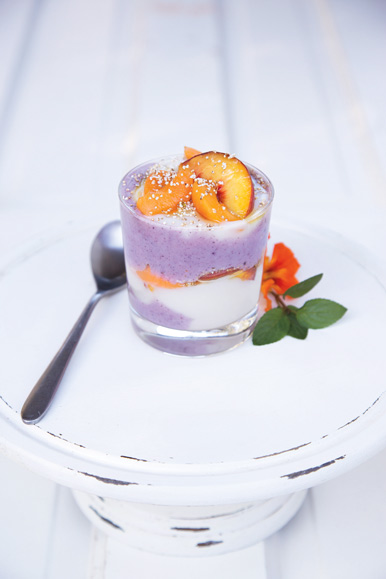 Maqui Berry Parfait, "5 Potent Superfoods", LA YOGA Magazine, November 2015