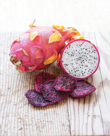 Sliced Dragonfruit, "5 Potent Superfoods", LA YOGA Magazine, November 2015