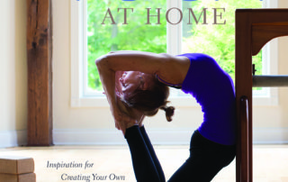 Yoga at Home: Inspiration for Creating Your Own Home Practice book cover, Book Reviews, LA YOGA Magazine, November 2015