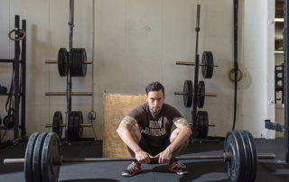 Jason Wrobel, weight trainer and yogi, LA YOGA Magazine, December 2015