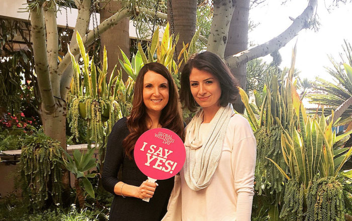 Global Wellness Day Say Yes to Wellness Kim Kessler Belgin Askoy LA YOGA