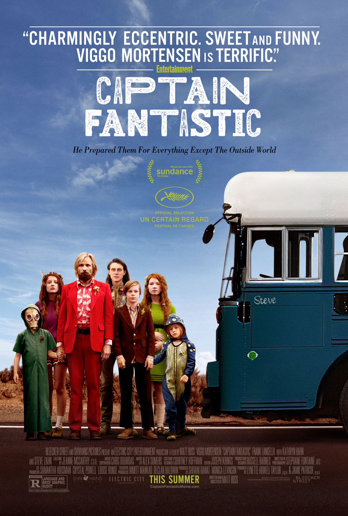 Captain Fantastic Poster Film Review LA YOGA