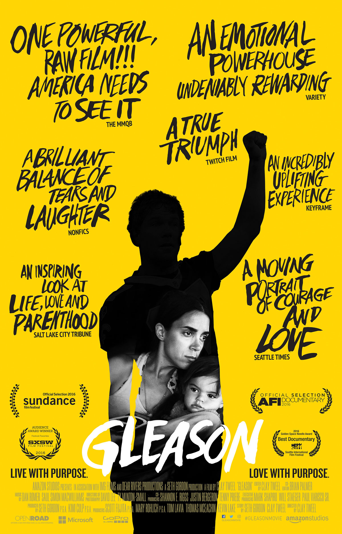 Gleason Film Review Poster Clay Tweel LA YOGA 