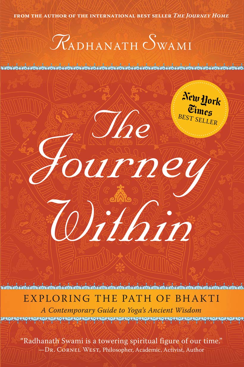 The Journey Within by Radhanath Swami book cover LA YOGA