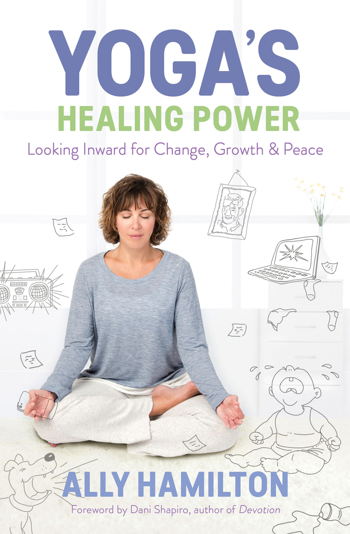 Yoga's Healing Power by Ally Hamilton Book Cover 