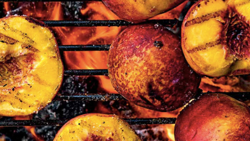 Grilled Peaches recipe Williams Sonoma LA YOGA