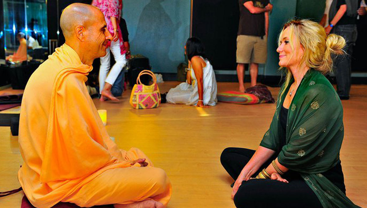 Radhanath Swami and Kumi Yogini The Journey Within LA YOGA
