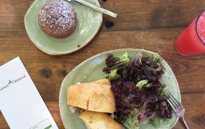 Farm to Table Meal at Tender Greens Westwood