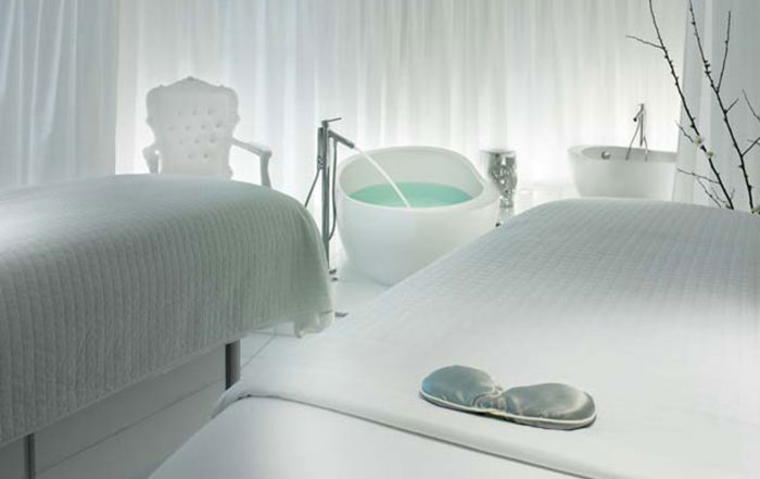 The Couples room at the SLS Spa