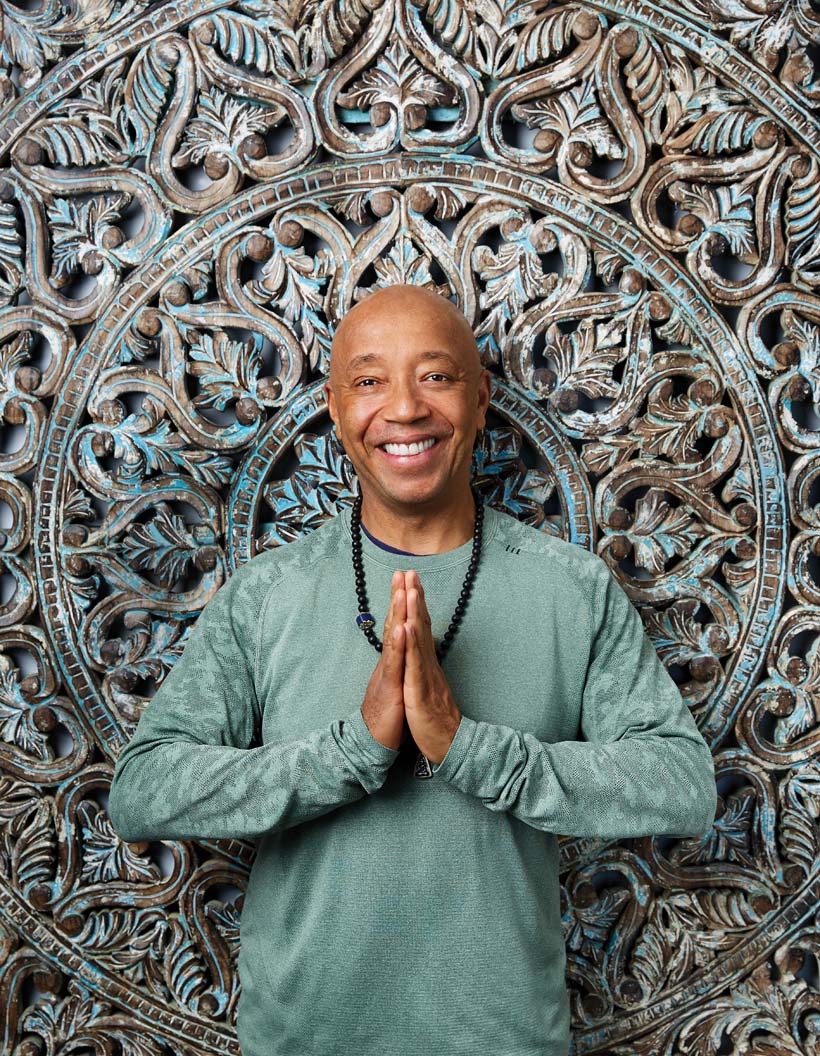 Russell Simmons at his studio Tantris 
