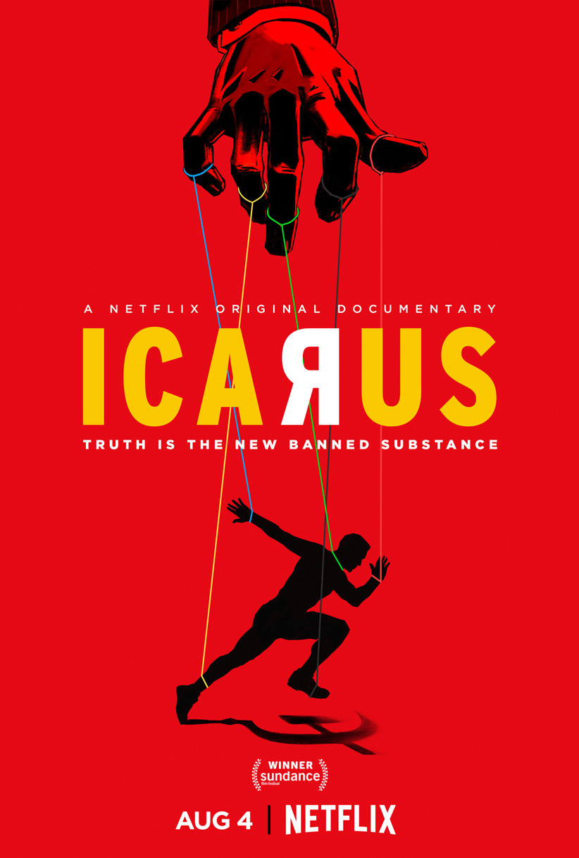 Icarus film documentary poster 