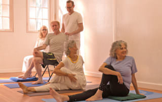 Jivana Heyman teaches Accessible Yoga