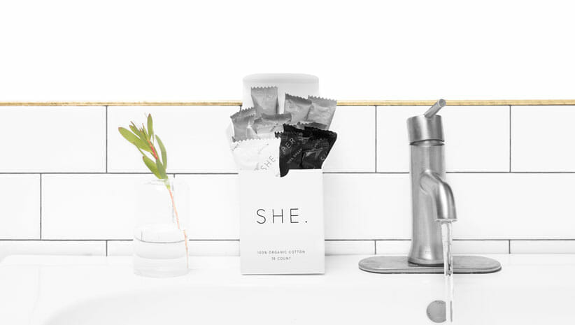 SHE. - Organic Menstrual Products