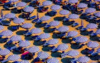 Summer Essentials Umbrellas on the Beach