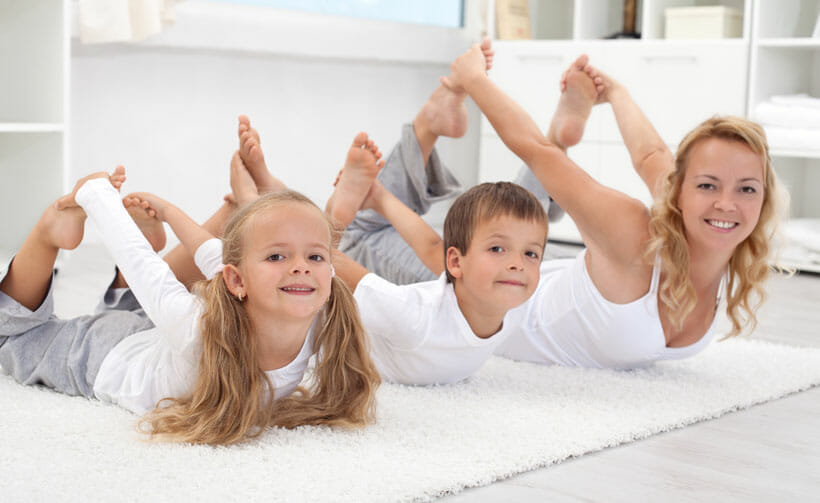 Family Yoga Practice 