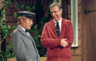 Mr Rogers in Won't You Be My Neighbor