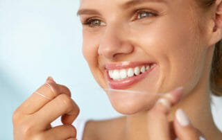 Woman with a healthy smile