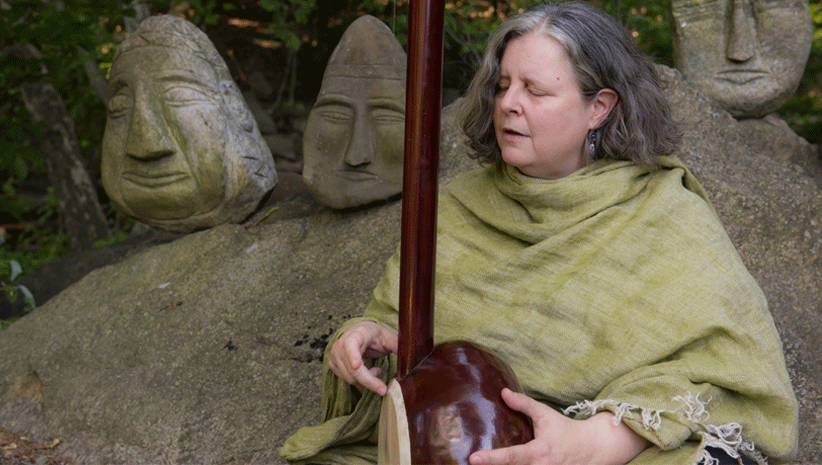 Shyama Chapin Playing Music for Love's Door