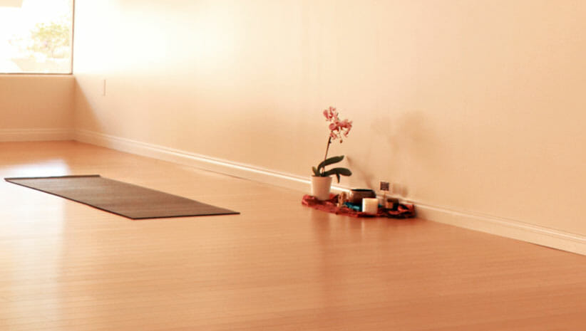 Rising Lotus Yoga Santa Clarita Practice Room 
