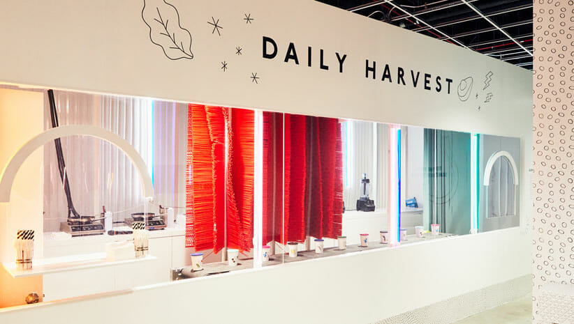 Daily Harvest's Refuel Station popup