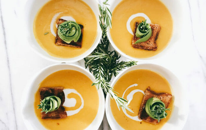 Plant-Based Dishes Squash Soup