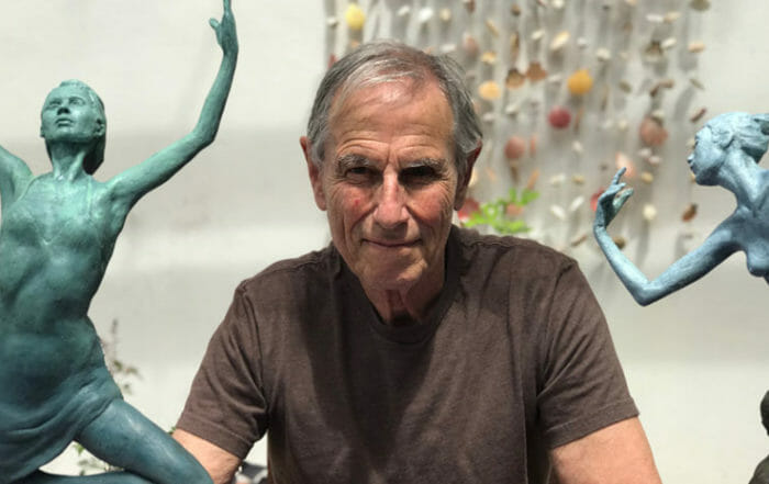 Sculptor Anthony Elman