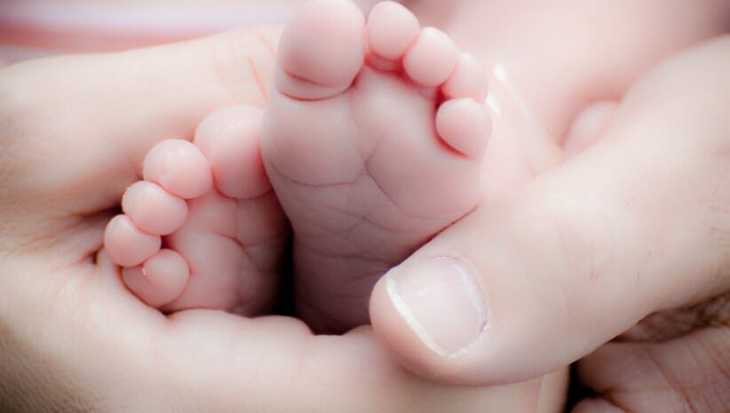 Infant Feet for Baby Massage 
