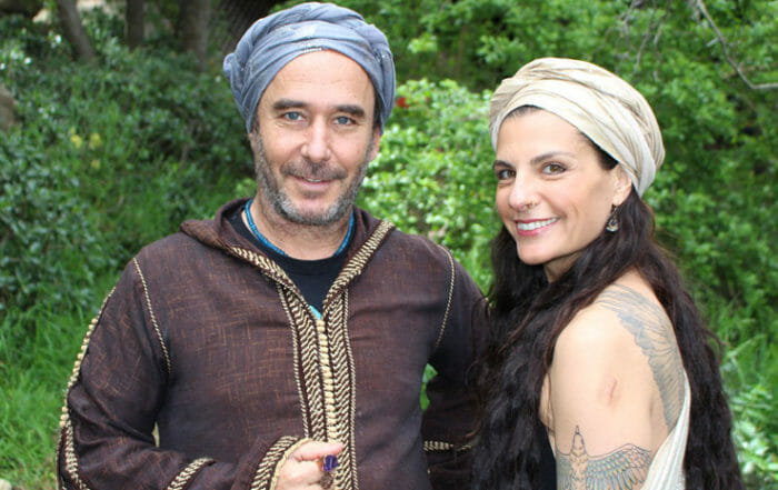 Jewelry Maker Pitango and Parashakti sharing Eagle Medicine