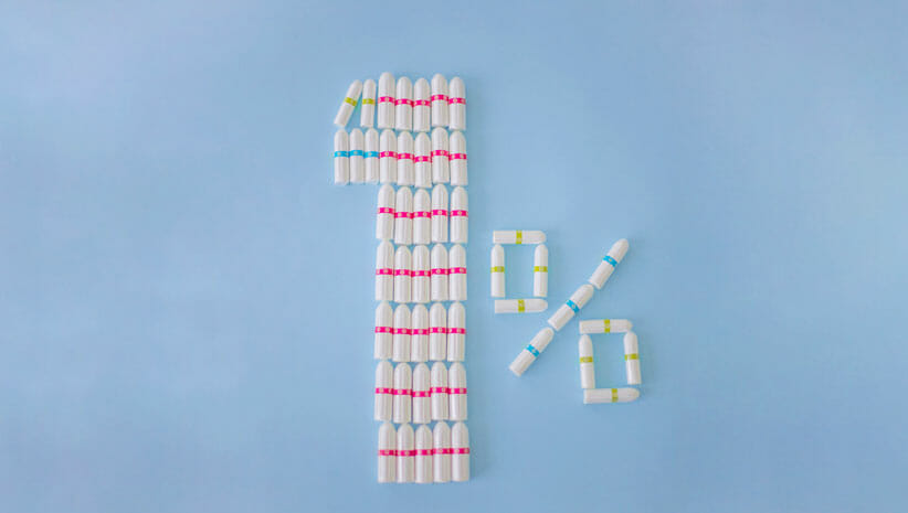 Natracare Joins 1% for the Planet with Tampon Graphic