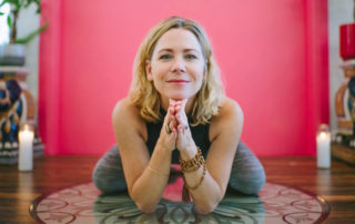 Christine Burke at Liberation Yoga