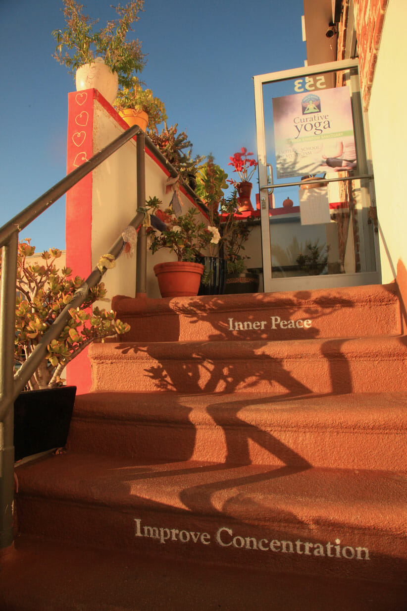 Curative Yoga Front Steps