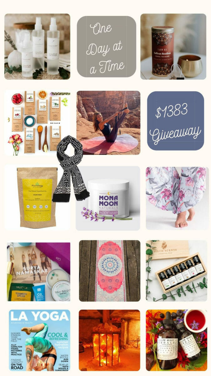 Products in the Inspirational Giveaway