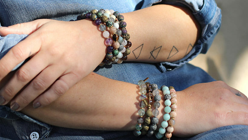 essential oil bracelets from Lovepray jewelry