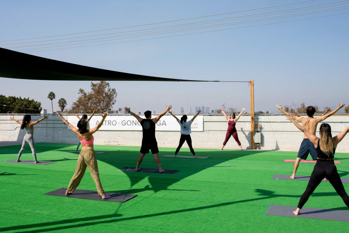 Astro Gong Yoga Rooftoop