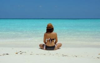 woman on beach spiritual arrogance