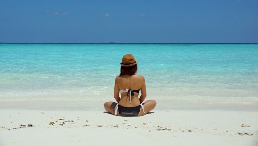 woman on beach spiritual arrogance