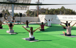 Rooftop Yoga at ASTRO.GONG.YOGA