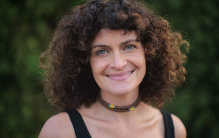 Hala Khouri talking about transforming trauma