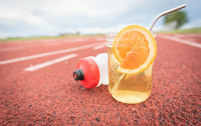 electrolyte iced tea trains