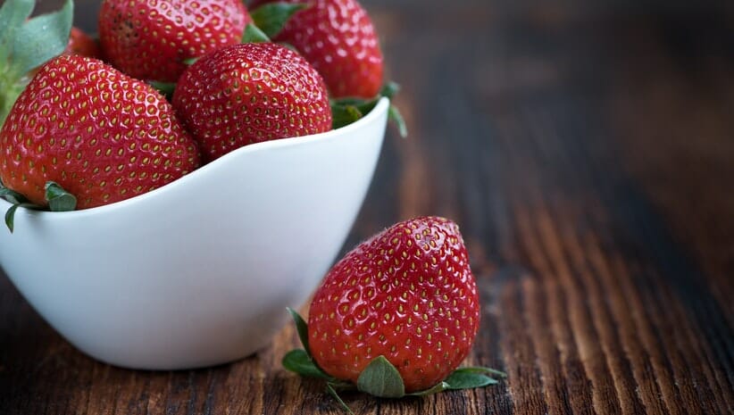 Strawberries for summer recipes