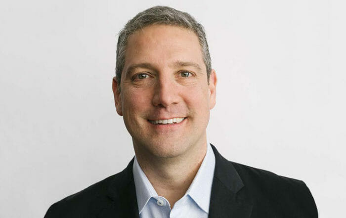 Tim Ryan smiling at the camera