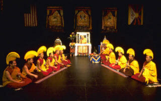 Tibetan Monks on Stage