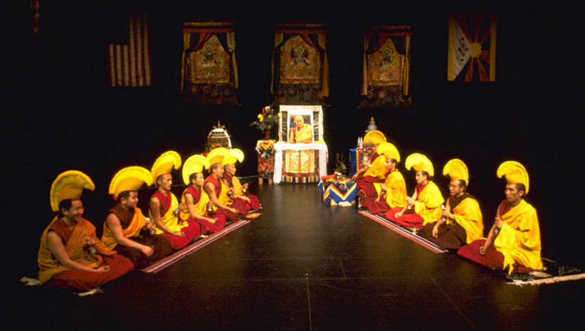 Tibetan Monks on Stage