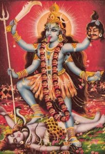 HIndu Goddess Kali w Tongue