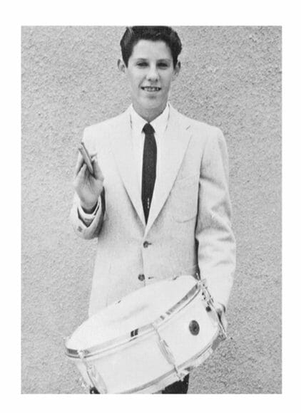 John Densmore Youth Photo - young man with drum