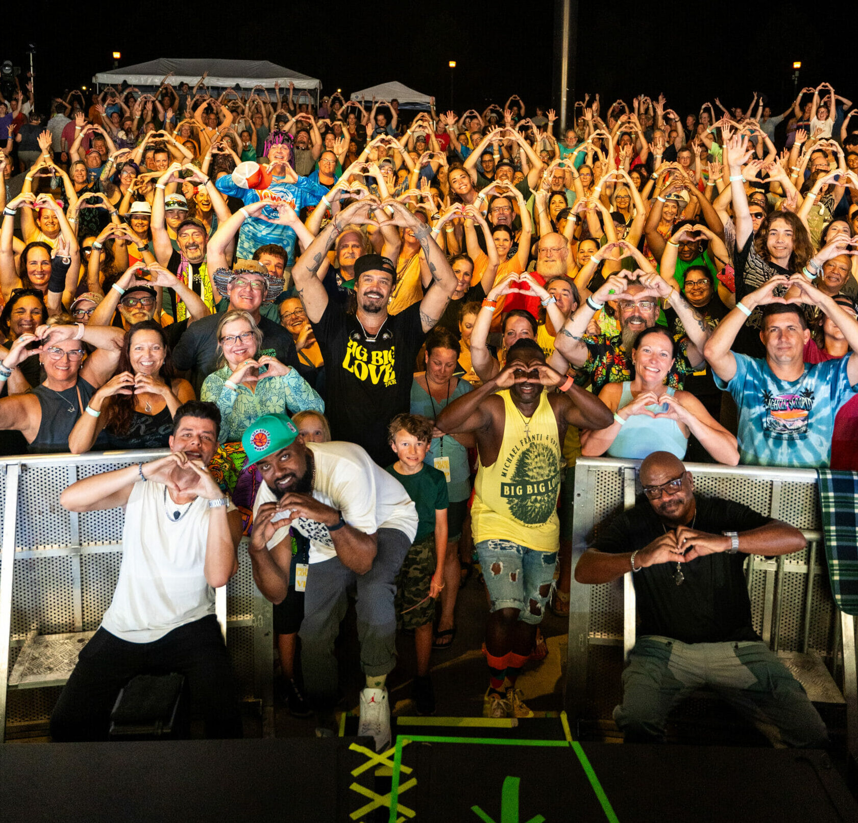 Michael Franti, Spearhead and Audience