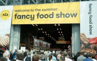 Entrance to the Fancy Food Show